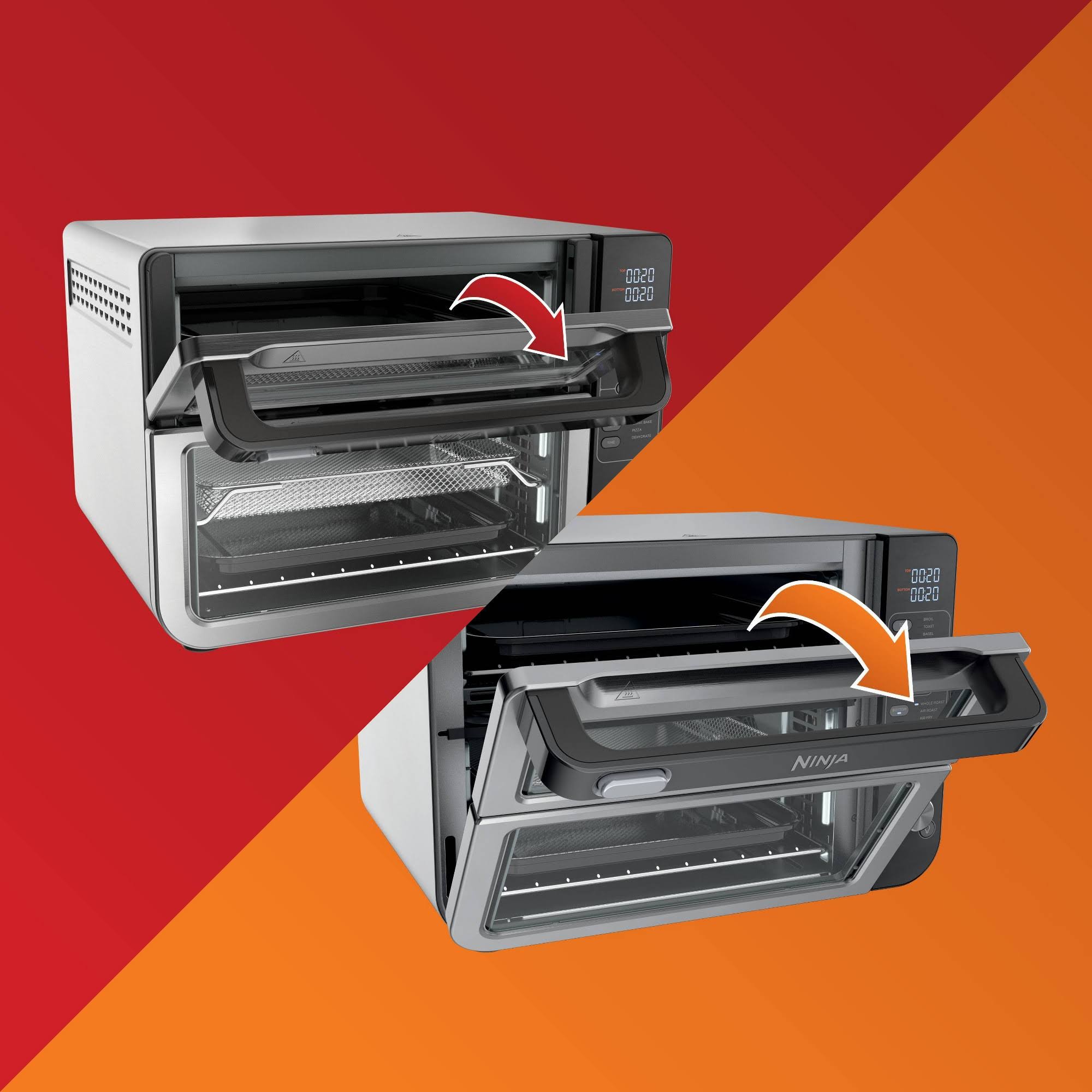 Ninja DCT401 12-in-1 Double Oven with FlexDoor
