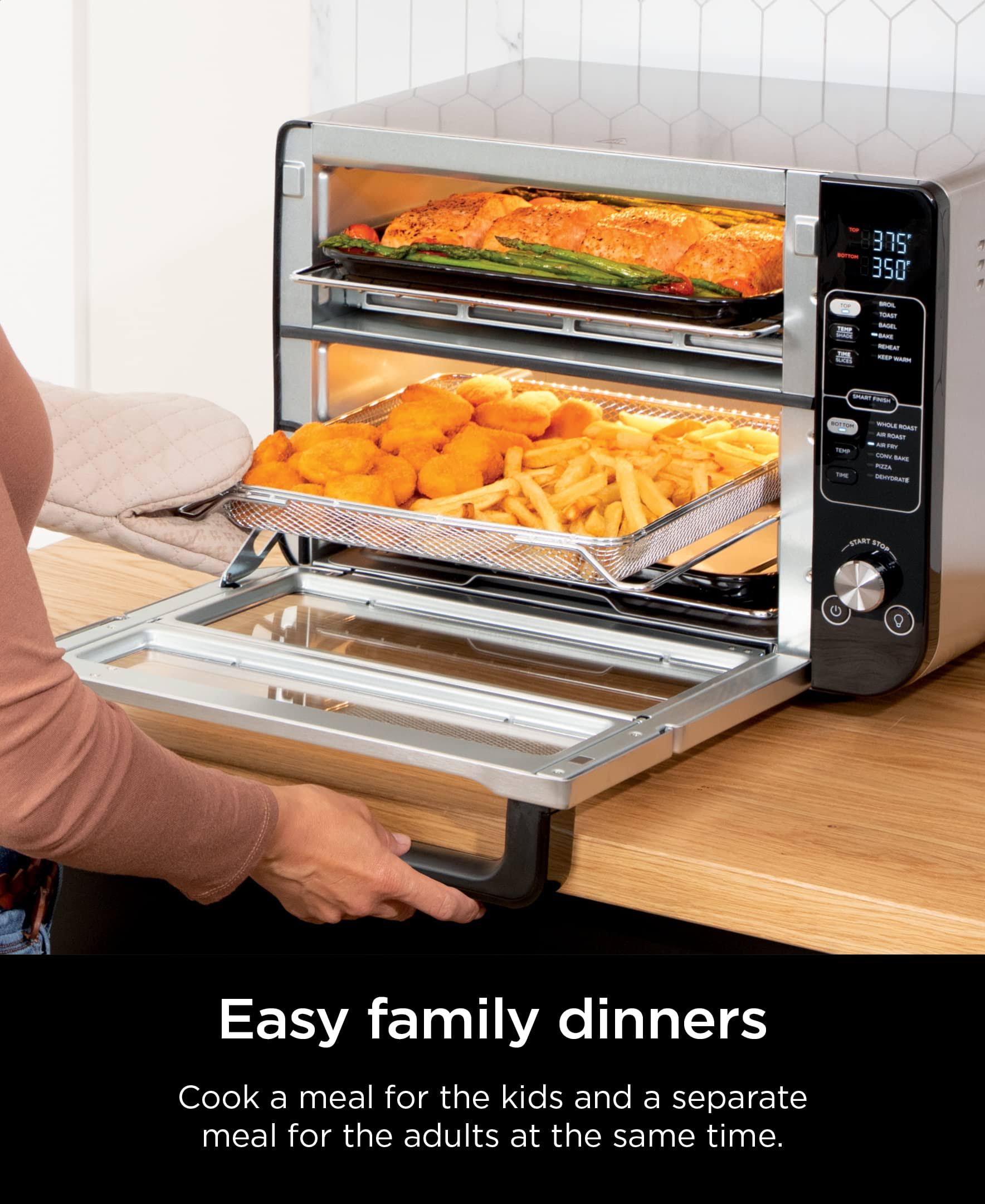 Ninja DCT401 12-in-1 Double Oven with FlexDoor