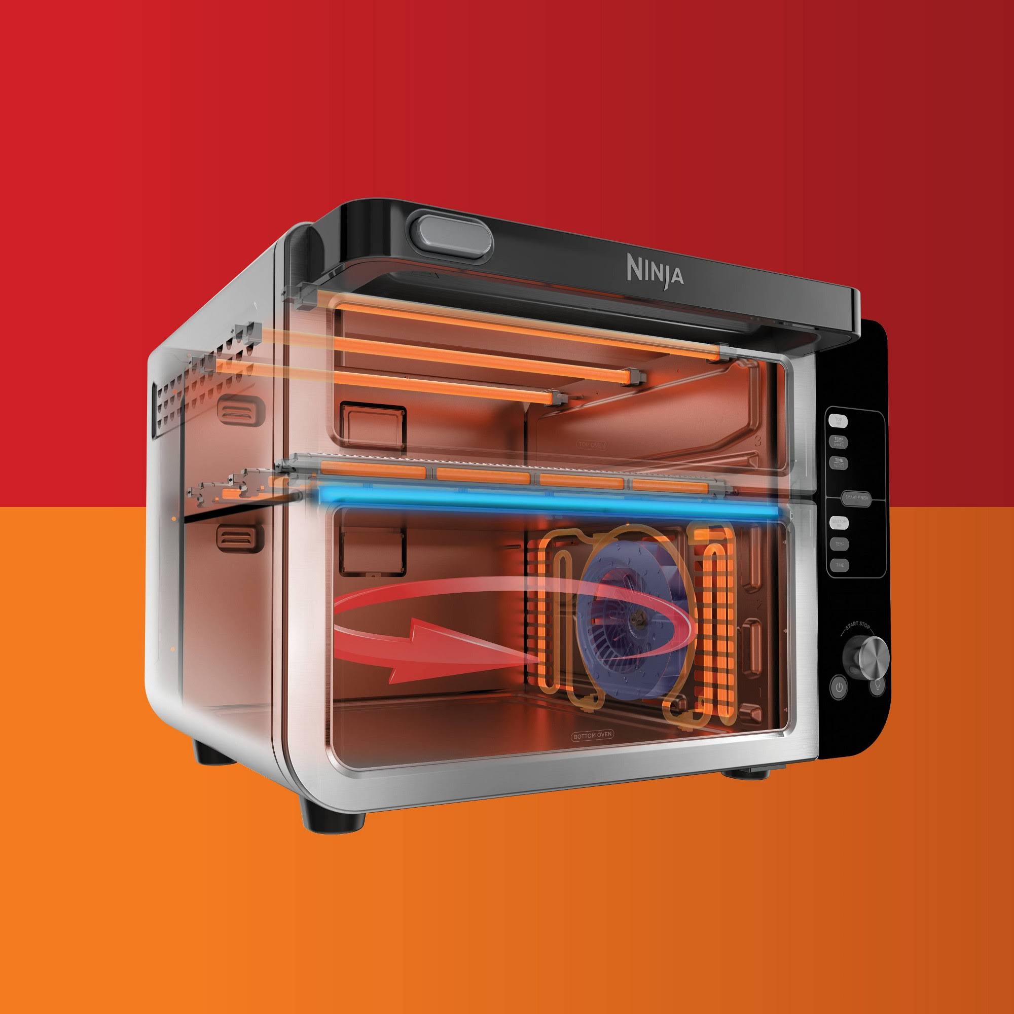 Ninja DCT401 12-in-1 Double Oven with FlexDoor